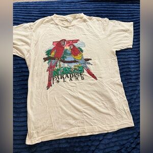 Paradise Island Cream T-Shirt